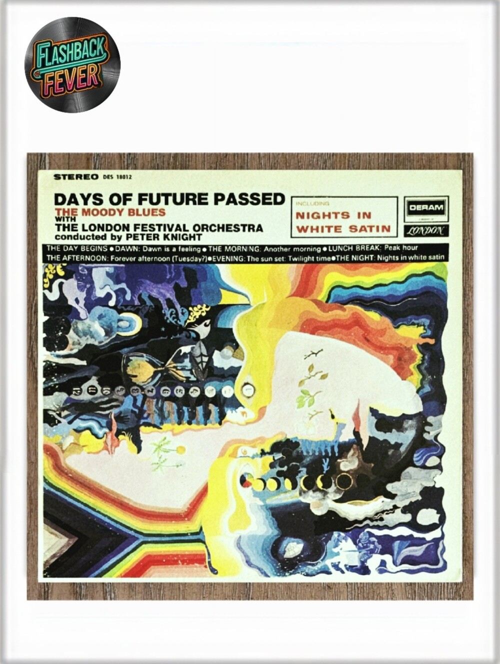 MOODY BLUES•Days of Future Passed•March 1968 US Stereo(#DES 18012) BW, 1st Press